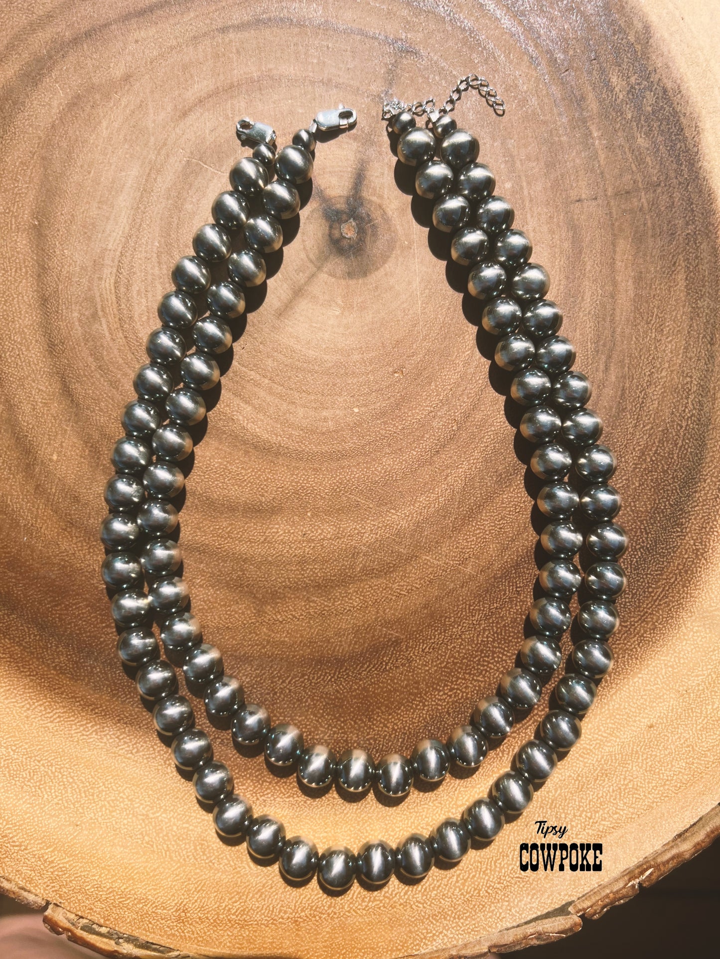 ** 10mm "Navajo Pearl" Necklaces **