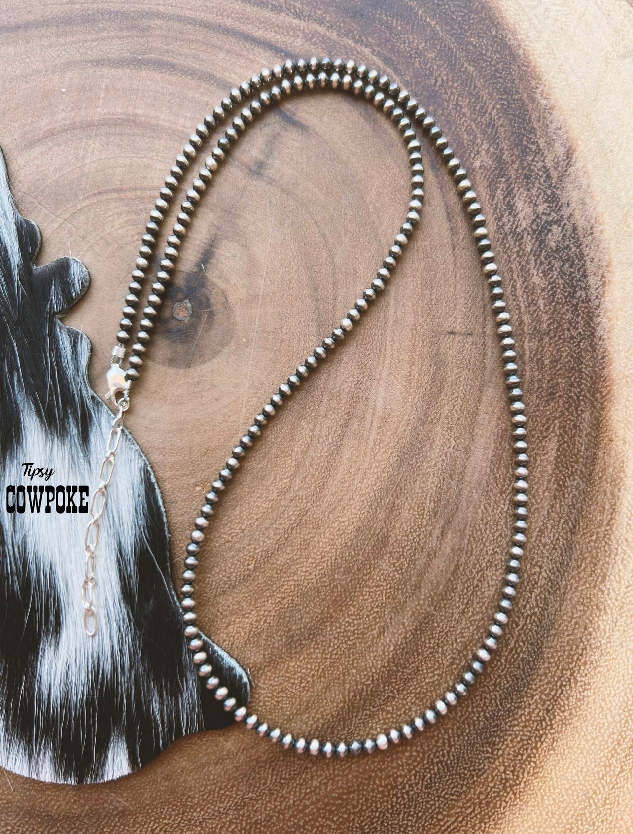 ** 3mm "Navajo Pearl" Necklaces **