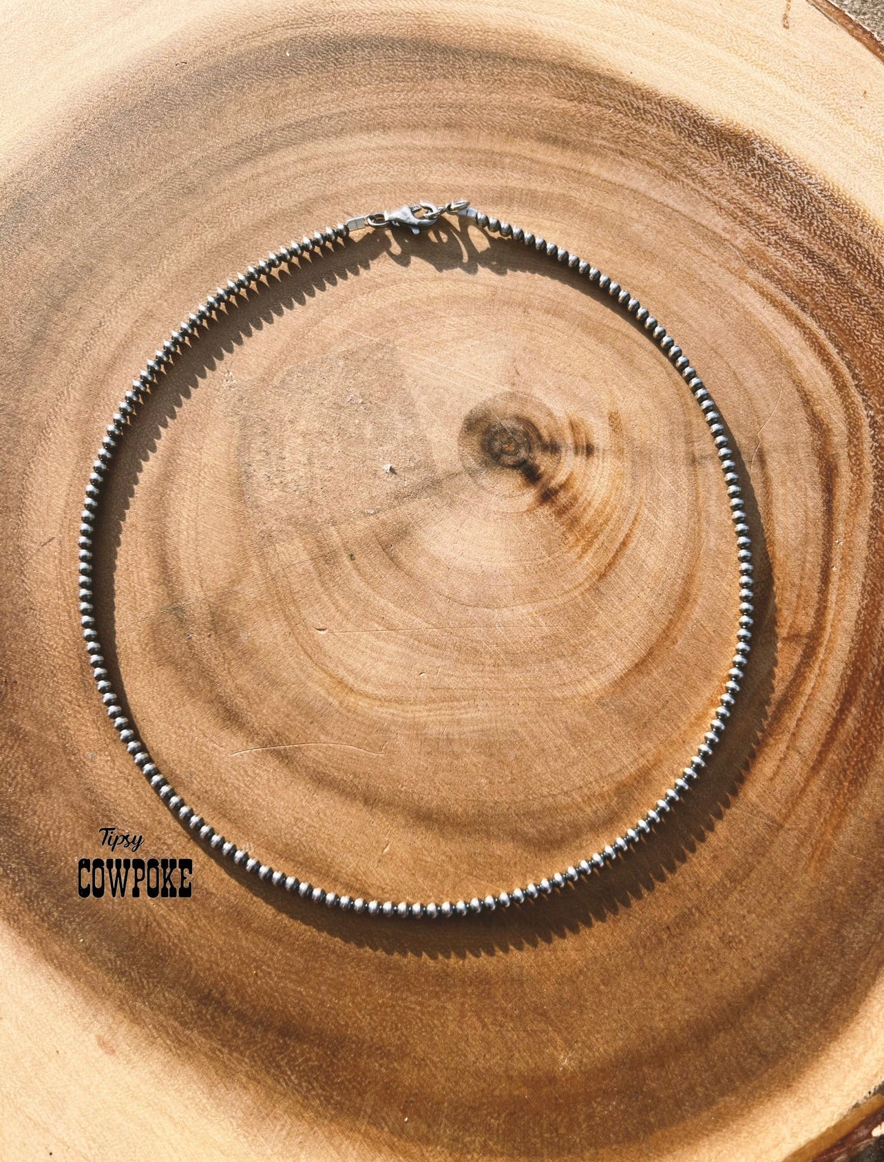 ** 3mm "Navajo Pearl" Necklaces **