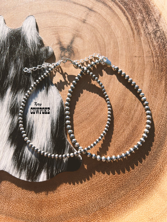 ** All "Navajo Pearl" Anklets **