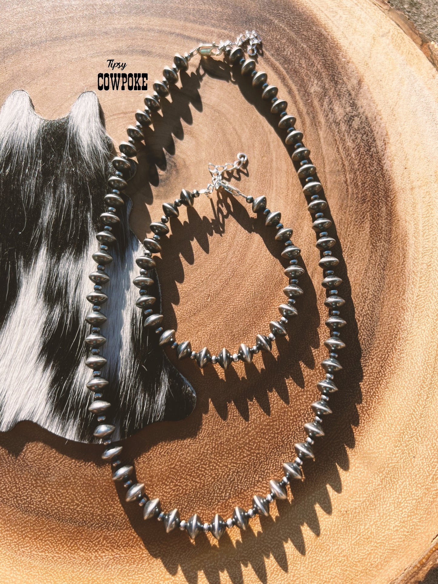 Saucer "Navajo Pearl" Necklaces