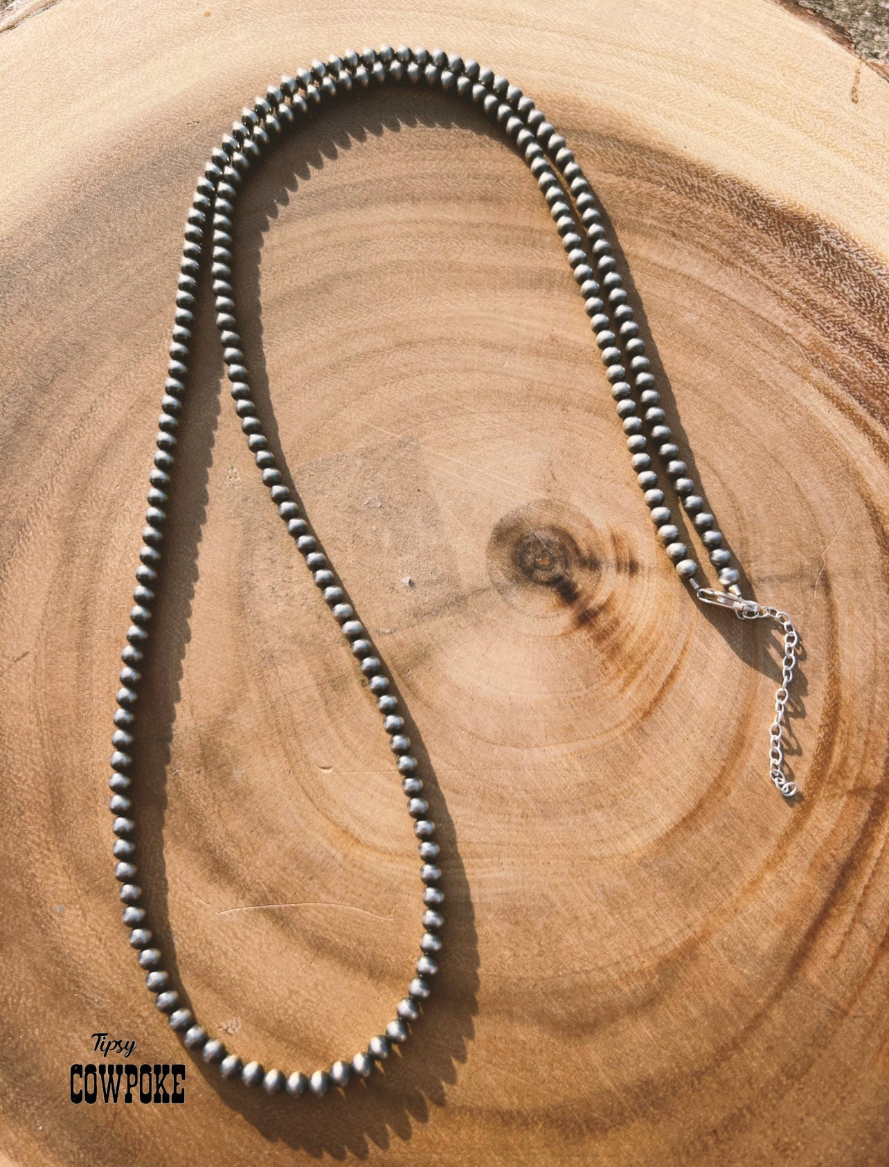 ** 4mm "Navajo Pearl" Necklaces **